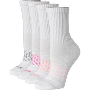 womens Cushioned Crew Socks, Absolute Active Crew Socks for Women, Seamless Toe,